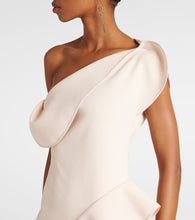 Maticevski Ruffled one-shoulder midi dress