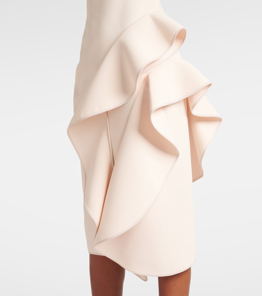 Maticevski Ruffled one-shoulder midi dress