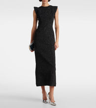 Maticevski Singular open-back lam√É¬© cocktail dress