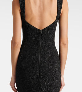 Maticevski Singular open-back lam√É¬© cocktail dress