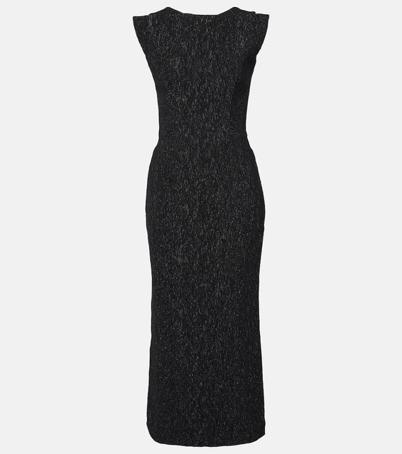 Maticevski Singular open-back lam√É¬© cocktail dress