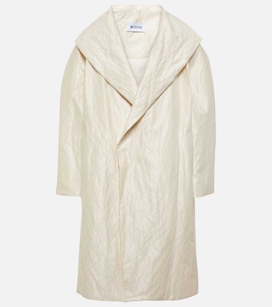 Maticevski Sparkling cotton-blend coat - Maticevski 闪亮棉混纺外套