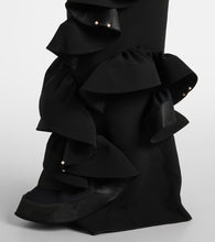 Maticevski Strapless ruffled gown