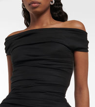 Maticevski The Prize off-the-shoulder minidress