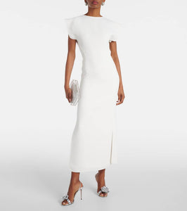 Maticevski Zephyr crêpe midi dress