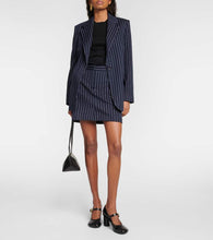 Max Mara Aceri pinstripe jersey blazer