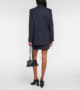 Max Mara Aceri pinstripe jersey blazer