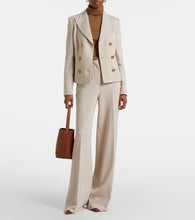 Max Mara Alabama cotton and wool blazer