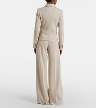 Max Mara Alabama cotton and wool blazer