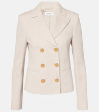 Max Mara Alabama cotton and wool blazer