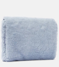 Max Mara Alpaca, wool, and silk teddy clutch