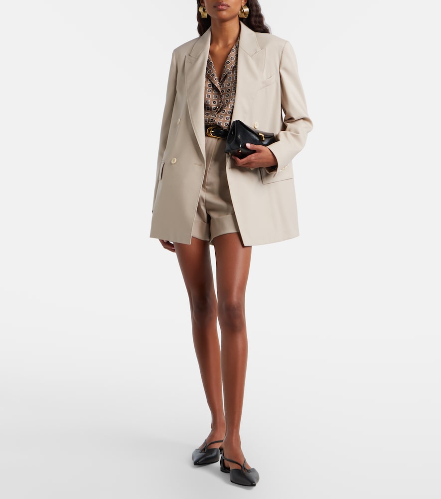 Max Mara Amatassa leather ballet flats