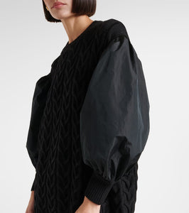 Max Mara Ancella knitted wool minidress