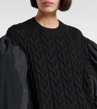 Max Mara Ancella knitted wool minidress