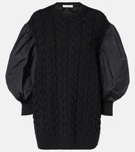 Max Mara Ancella knitted wool minidress