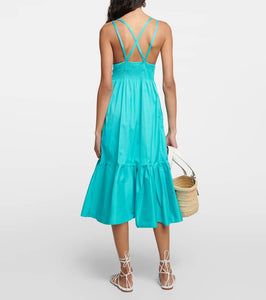 Max Mara Aquila poplin midi dress