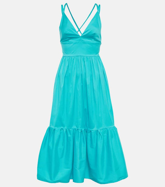 Max Mara Aquila poplin midi dress