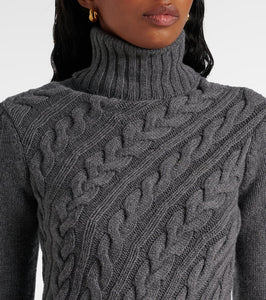 Max Mara Arte wool and cashmere maxi dress