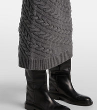 Max Mara Arte wool and cashmere maxi dress