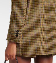 Max Mara Atlanta houndstooth wool-blend blazer