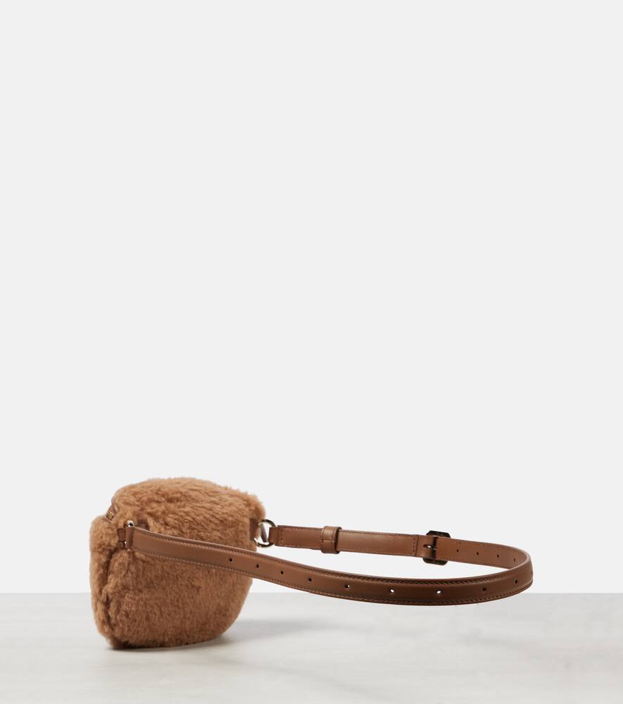 Max Mara Banane Mini teddy belt bag