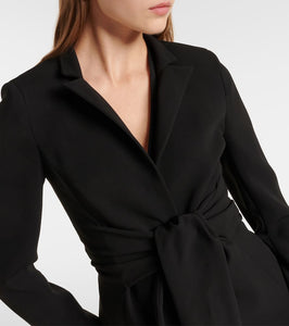 Max Mara Belted cady blazer