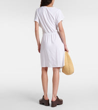 Max Mara Belted jersey midi dress
