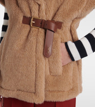 Max Mara Belted wool, cashmere, and silk cape