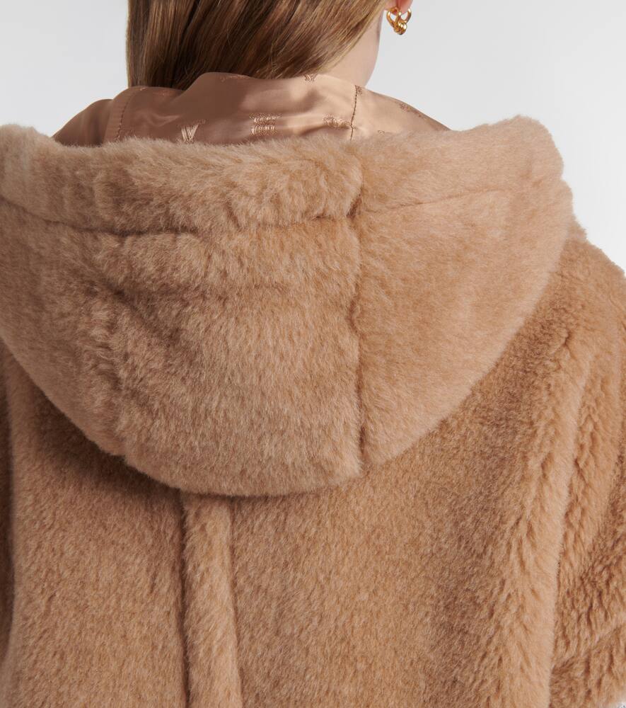 Max Mara Belted wool, cashmere, and silk cape