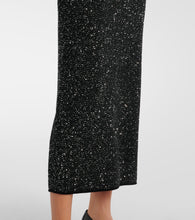 Max Mara Berlina sequined maxi dress