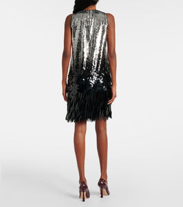 Max Mara Bevanda sequined minidress