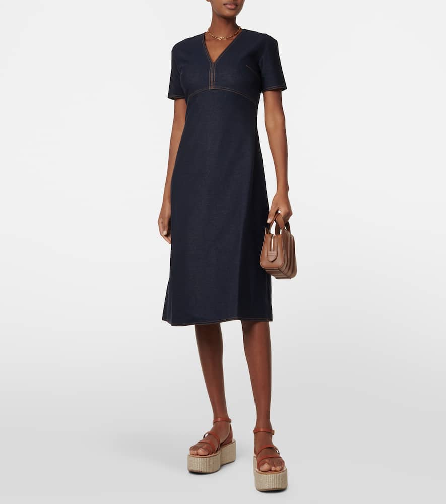 Max Mara Biarritz leather platform espadrille sandals
