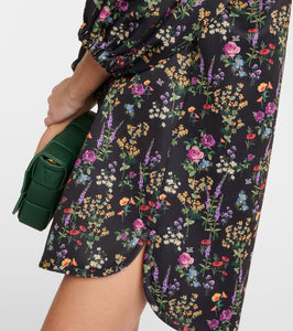 Max Mara Billy floral jersey minidress