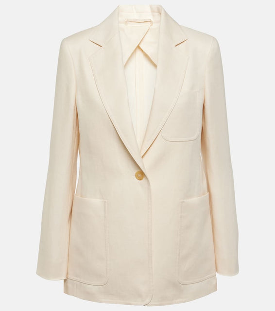 Max Mara Boemia linen twill blazer