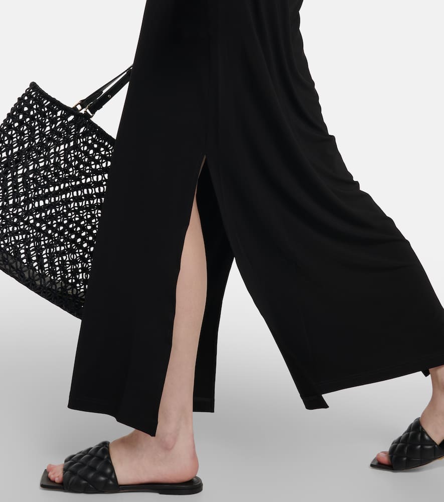 Max Mara Break jersey maxi dress