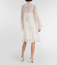 Max Mara Bridal Alma ruffled silk minidress