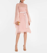 Max Mara Bridal Alma slip silk minidress with cover-up
