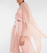 Max Mara Bridal Alma slip silk minidress with cover-up