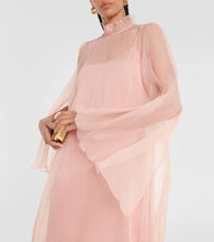 Max Mara Bridal Alma slip silk minidress with cover-up
