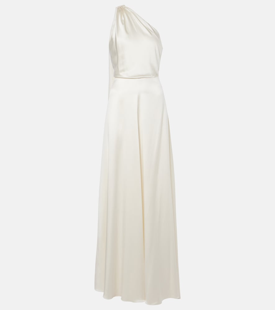 Max Mara Bridal Pamela draped silk satin gown. Max Mara Bridal Pamela 垂褶真丝缎面礼服