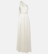 Max Mara Bridal Pamela draped silk satin gown. Max Mara Bridal Pamela 垂褶真丝缎面礼服