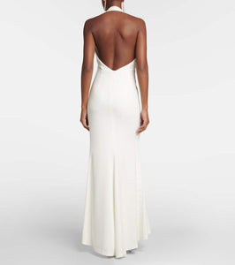 Max Mara Bridal Uranio halterneck gown