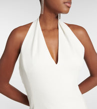 Max Mara Bridal Uranio halterneck gown
