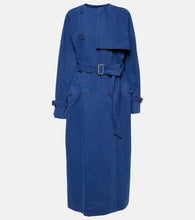 Max Mara Calao cotton canvas trench coat - Max Mara Calao 棉帆布风衣