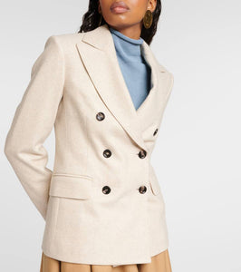 Max Mara Calata cashmere and wool blazer