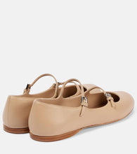 Max Mara Circus leather ballet flats