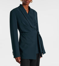 Max Mara Comma cady wrap jacket