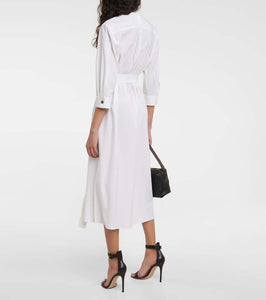 Max Mara Corrida virgin wool shirt dress