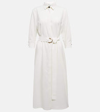 Max Mara Corrida virgin wool shirt dress