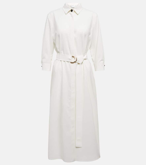 Max Mara Corrida virgin wool shirt dress